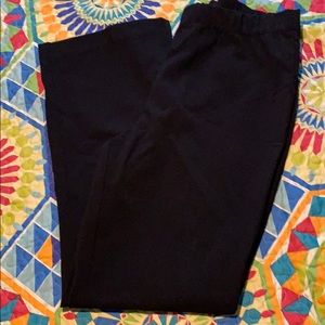 Black Pull on Slacks